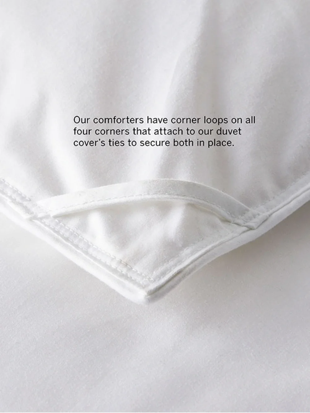 NWT The Company Store LaCrosse Premium Down Comforter Smoke Blue Full/Queen